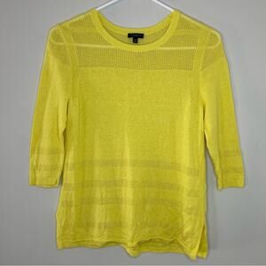 Talbots Linen Blend Sweater Size MP